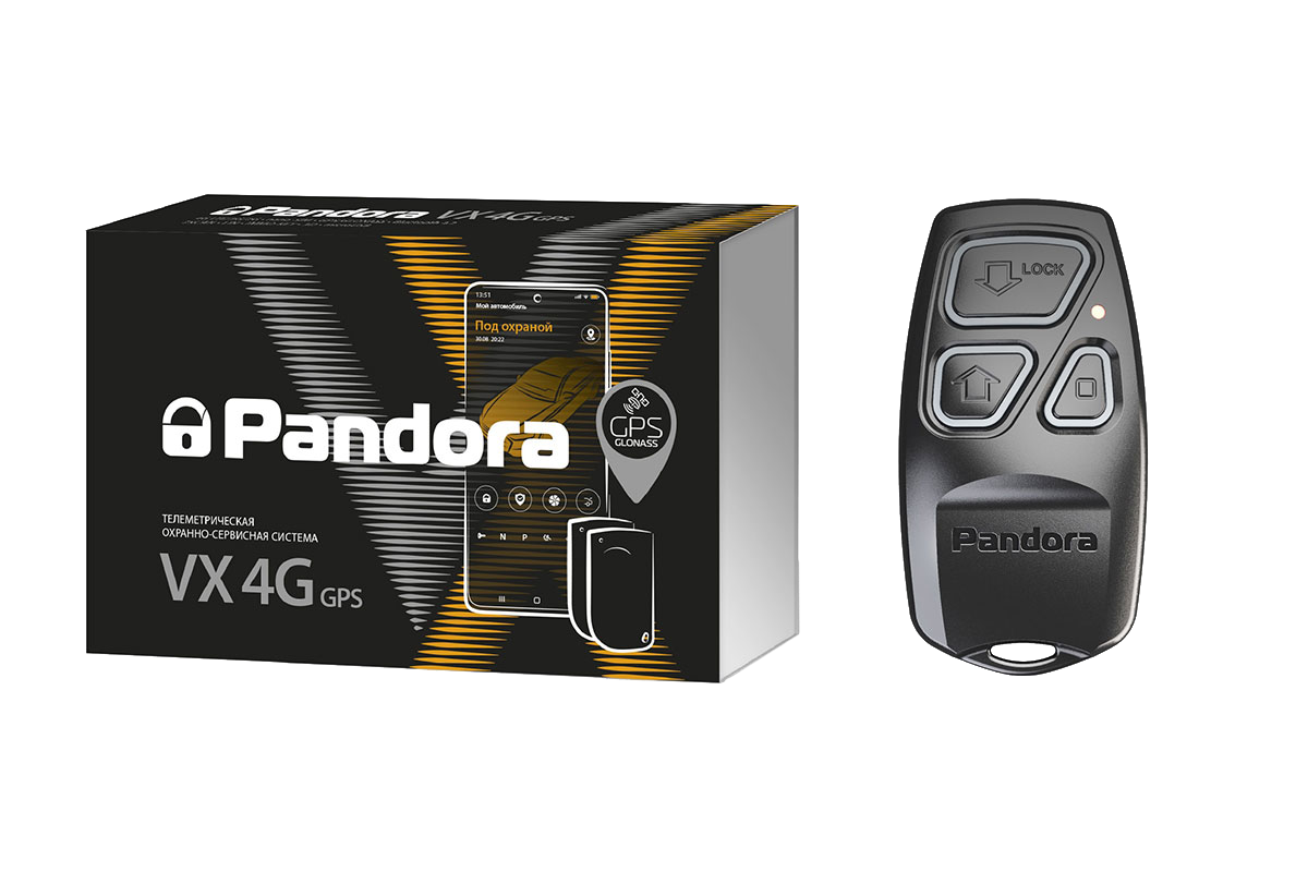 АВТОМОБИЛЬНАЯ СИГНАЛИЗАЦИЯ Pandora Vx4g gps